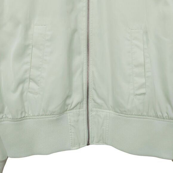 Anthropologie Hei Hei Bomber Jacket Womens Large Mint Full Zip Softshell Outdoor - Picture 5 of 12